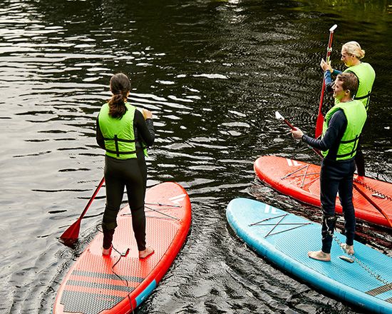 Paddle Boarding at The K Club