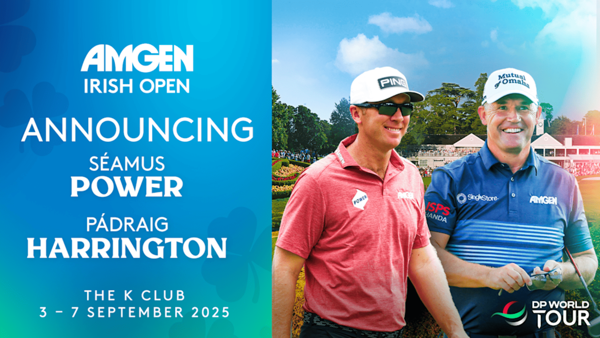Seamus & Padraig Announcment