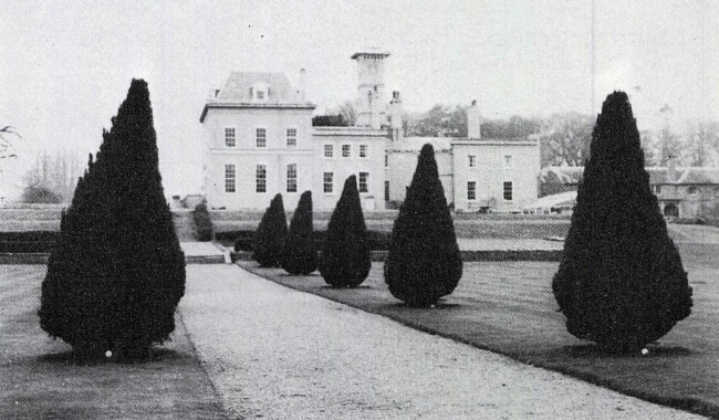 Straffan House garden front ca 1978