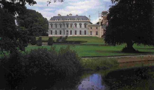 Straffan House garden front in 1982